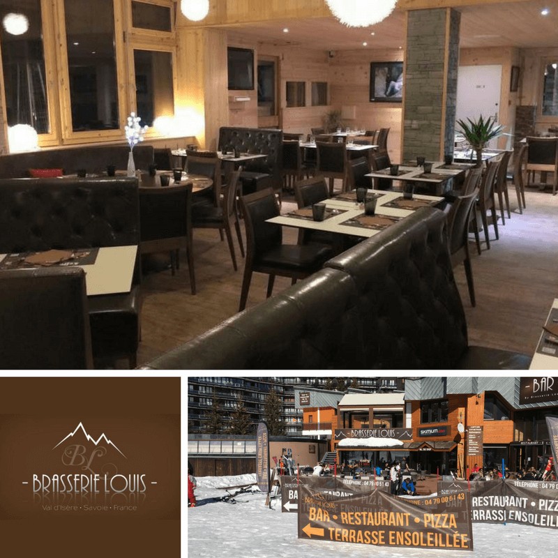 "La Brasserie Louis" aux pieds des pistes de Vald'Isère Agence