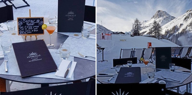 Le tout nouveau restaurant "l'Etincelle" de Val d'Isère fait confiance à VISTACOM !